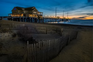 The Outer Banks: Piers and Lighthouses