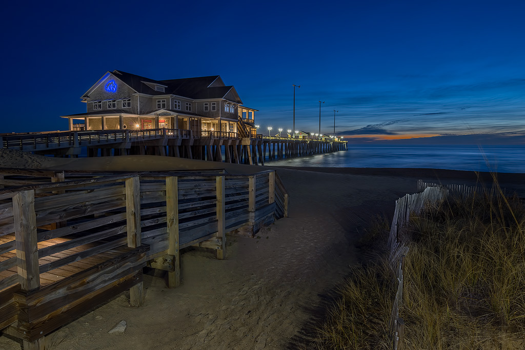 Jennette's Pier just before Dawn, Nags Head, Outer Banks